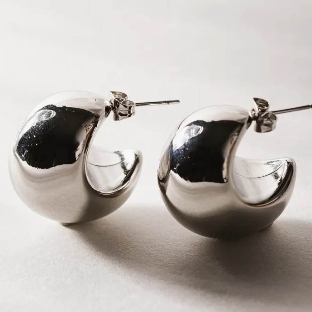 bohme NANCY EARRINGS IN SILVER/NWT